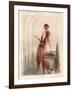 1920s France La Vie Parisienne Magazine Plate-null-Framed Giclee Print