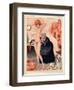 1920s France La Vie Parisienne Magazine Plate-null-Framed Giclee Print