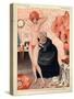 1920s France La Vie Parisienne Magazine Plate-null-Stretched Canvas