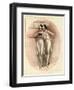 1920s France La Vie Parisienne Magazine Plate-null-Framed Premium Giclee Print