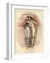 1920s France La Vie Parisienne Magazine Plate-null-Framed Premium Giclee Print