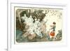 1920s France La Vie Parisienne Magazine Plate-null-Framed Giclee Print