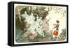 1920s France La Vie Parisienne Magazine Plate-null-Framed Stretched Canvas