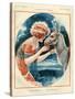 1920s France La Vie Parisienne Magazine Plate-null-Stretched Canvas