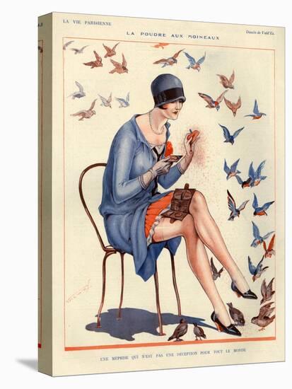 1920s France La Vie Parisienne Magazine Plate-null-Stretched Canvas