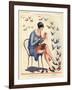 1920s France La Vie Parisienne Magazine Plate-null-Framed Giclee Print