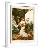 1920s France La Vie Parisienne Magazine Plate-null-Framed Giclee Print