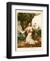 1920s France La Vie Parisienne Magazine Plate-null-Framed Giclee Print