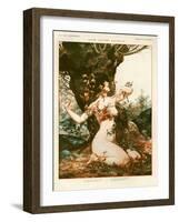 1920s France La Vie Parisienne Magazine Plate-null-Framed Giclee Print