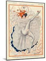 1920s France La Vie Parisienne Magazine Plate-null-Mounted Giclee Print