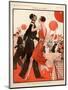 1920s France La Vie Parisienne Magazine Plate-null-Mounted Giclee Print