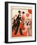 1920s France La Vie Parisienne Magazine Plate-null-Framed Giclee Print