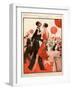 1920s France La Vie Parisienne Magazine Plate-null-Framed Giclee Print