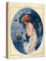 1920s France La Vie Parisienne Magazine Plate-null-Stretched Canvas