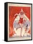 1920s France La Vie Parisienne Magazine Plate-null-Framed Stretched Canvas