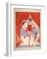 1920s France La Vie Parisienne Magazine Plate-null-Framed Giclee Print