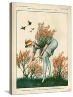 1920s France La Vie Parisienne Magazine Plate-null-Stretched Canvas