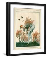 1920s France La Vie Parisienne Magazine Plate-null-Framed Giclee Print