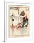 1920s France La Vie Parisienne Magazine Plate-null-Framed Giclee Print