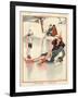 1920s France La Vie Parisienne Magazine Plate-null-Framed Giclee Print