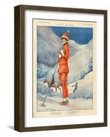 1920s France La Vie Parisienne Magazine Plate-null-Framed Giclee Print