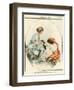 1920s France La Vie Parisienne Magazine Plate-null-Framed Premium Giclee Print