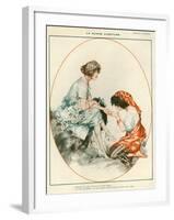 1920s France La Vie Parisienne Magazine Plate-null-Framed Giclee Print