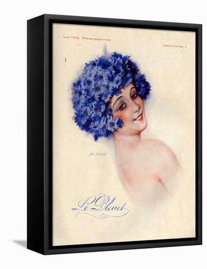 1920s France La Vie Parisienne Magazine Plate-null-Framed Stretched Canvas