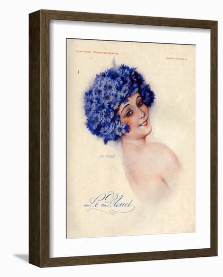 1920s France La Vie Parisienne Magazine Plate-null-Framed Giclee Print