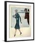 1920s France La Vie Parisienne Magazine Plate-null-Framed Giclee Print