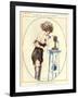 1920s France La Vie Parisienne Magazine Plate-null-Framed Giclee Print