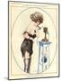 1920s France La Vie Parisienne Magazine Plate-null-Mounted Giclee Print