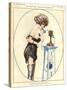 1920s France La Vie Parisienne Magazine Plate-null-Stretched Canvas