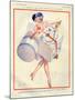 1920s France La Vie Parisienne Magazine Plate-null-Mounted Giclee Print