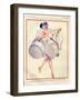 1920s France La Vie Parisienne Magazine Plate-null-Framed Giclee Print