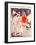 1920s France La Vie Parisienne Magazine Plate-null-Framed Giclee Print