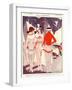 1920s France La Vie Parisienne Magazine Plate-null-Framed Giclee Print