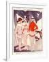 1920s France La Vie Parisienne Magazine Plate-null-Framed Giclee Print