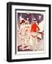 1920s France La Vie Parisienne Magazine Plate-null-Framed Giclee Print