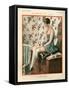 1920s France La Vie Parisienne Magazine Plate-null-Framed Stretched Canvas