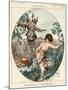 1920s France La Vie Parisienne Magazine Plate-null-Mounted Giclee Print