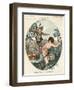 1920s France La Vie Parisienne Magazine Plate-null-Framed Giclee Print