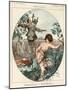 1920s France La Vie Parisienne Magazine Plate-null-Mounted Giclee Print