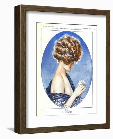 1920s France La Vie Parisienne Magazine Plate-null-Framed Giclee Print