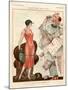 1920s France La Vie Parisienne Magazine Plate-null-Mounted Giclee Print