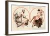 1920s France La Vie Parisienne Magazine Plate-null-Framed Giclee Print