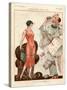 1920s France La Vie Parisienne Magazine Plate-null-Stretched Canvas