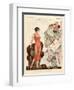 1920s France La Vie Parisienne Magazine Plate-null-Framed Giclee Print