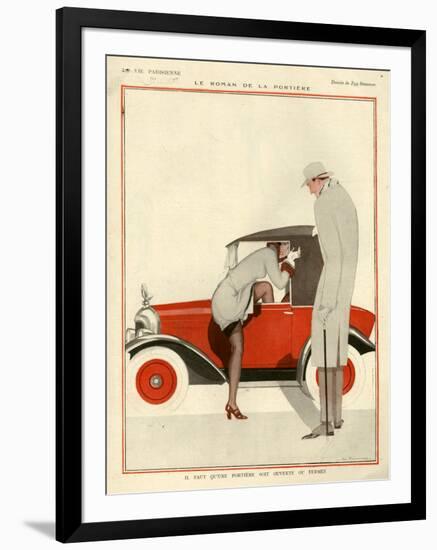 1920s France La Vie Parisienne Magazine Plate-null-Framed Giclee Print