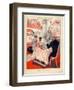 1920s France La Vie Parisienne Magazine Plate-null-Framed Giclee Print